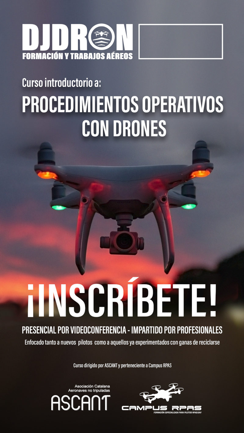 Cursos Procedmientos Operativos Drones